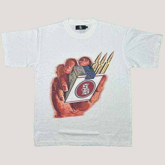 "Smoking Kills" Tee - White