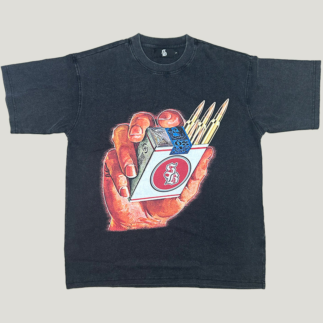 "Smoking Kills" Tee - Black